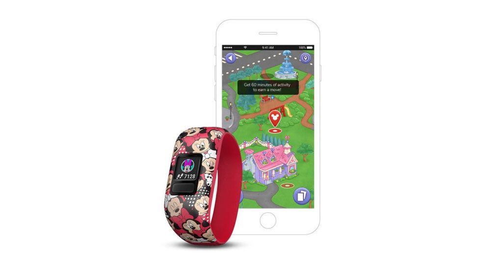 Garmin Vivofit jr2, English Only, Stretchy, Minnie Mouse 010-01909-20