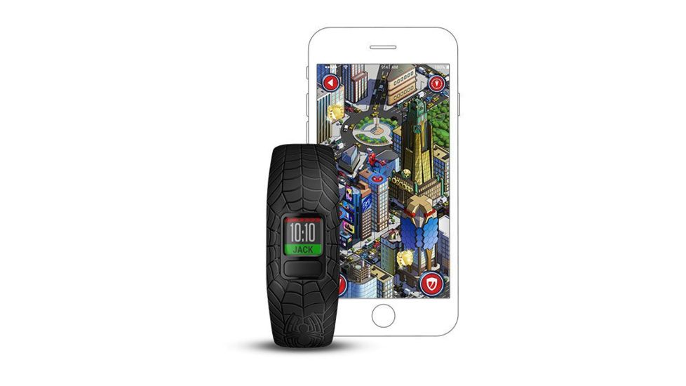 Garmin Vivofit jr2, NA/AUS, Adjustable, Spider-Man, Black 010-01909-37