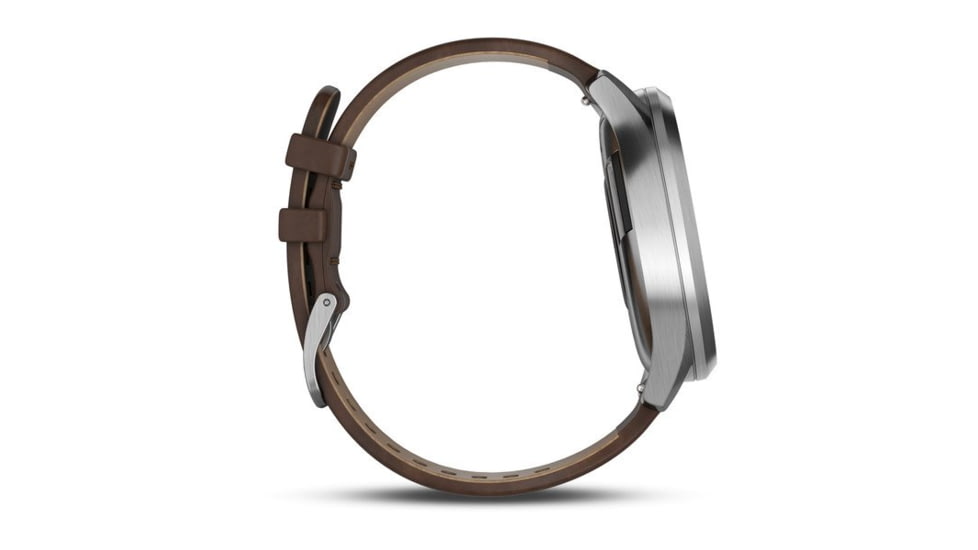 Garmin Vivomove HR, ENG, Premium, Black/Silver, Large, 010-01850-14