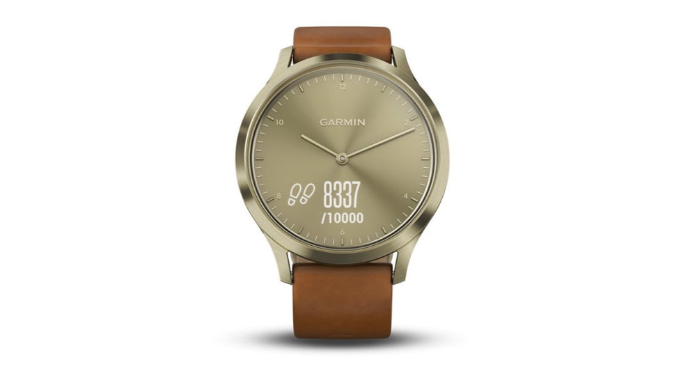 Garmin Vivomove HR, ENG, Premium, Gold/Gold, Small/Medium, 010-01850-15
