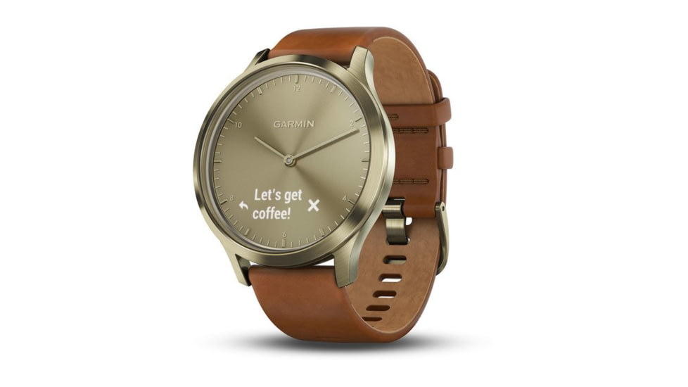 Garmin Vivomove HR, ENG, Premium, Gold/Gold, Small/Medium, 010-01850-15