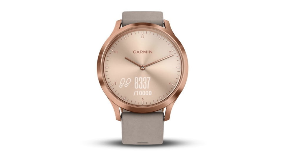 Garmin Vivomove HR, ENG, Premium, Rose Gold/Gray, One Size, 010-01850-19