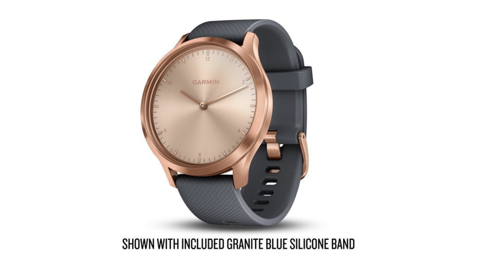 Garmin Vivomove HR, ENG, Premium, Rose Gold/Gray, One Size, 010-01850-19