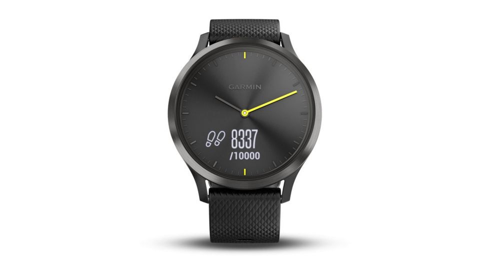 Garmin Vivomove HR, ENG, Sport, Black/Black, Large 010-01850-11