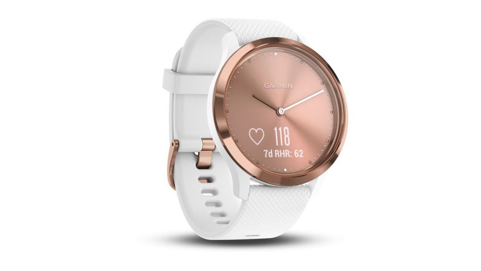 Garmin Vivomove HR, ENG, Sport, Rose Gold/White, Small/Medium 010-01850-12