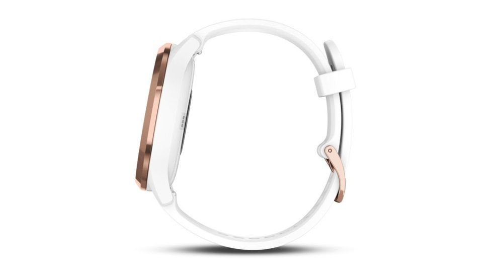 Garmin Vivomove HR, ENG, Sport, Rose Gold/White, Small/Medium 010-01850-12