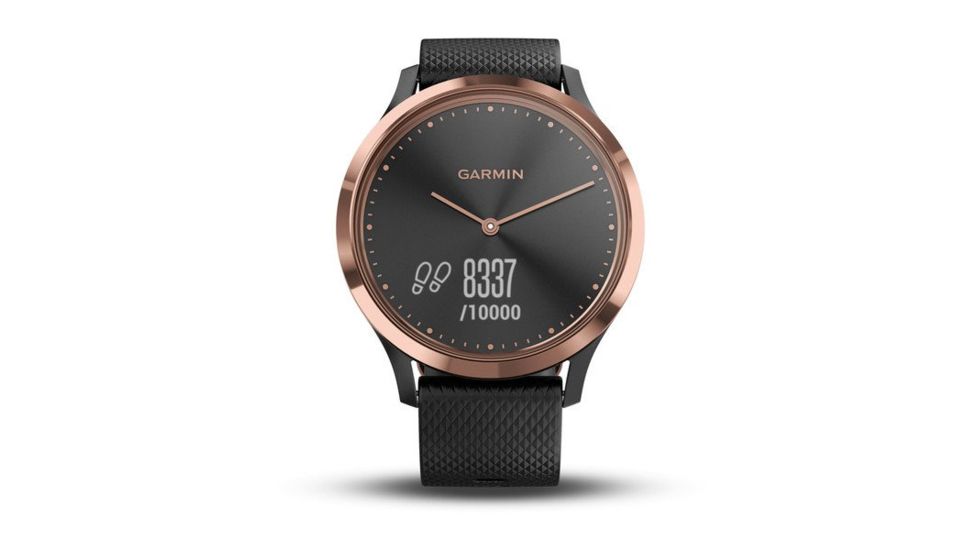 Garmin Vivomove HR, ENG, Sport, Black/Rose Gold, Small/Medium 010-01850-16