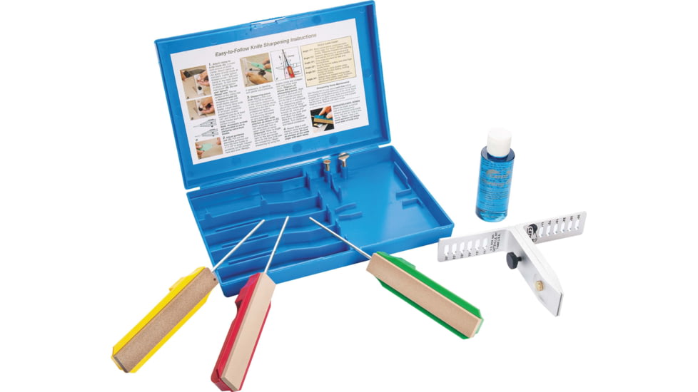 Gatco By Bear &amp; Son 3-Stone Knife Sharpening System, 10003