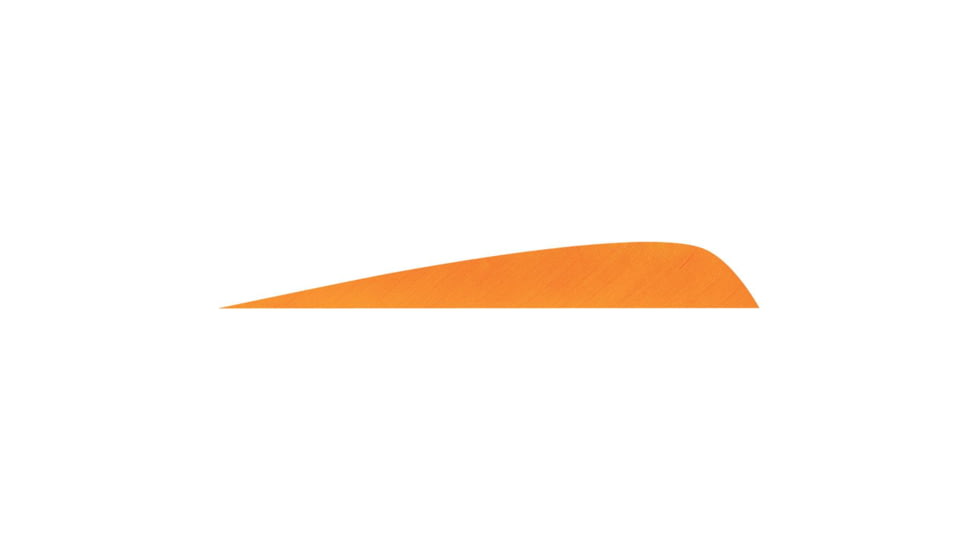 Gateway Feathers 5 in Right Wing, Orange, Pack of 12, 500RPSFO-12