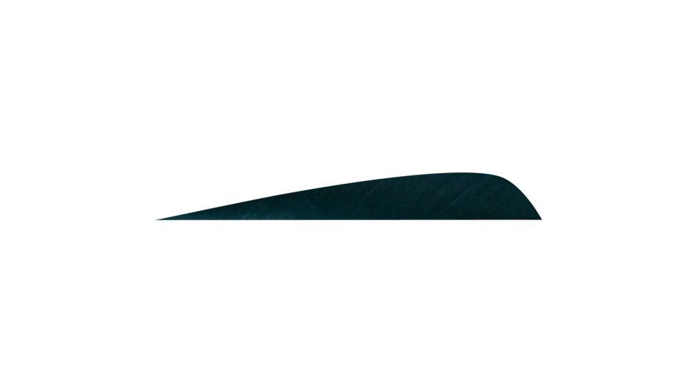 Gateway Feathers Black 4 in Right Wing, Black, Pack of 12, 400RPSBK-12