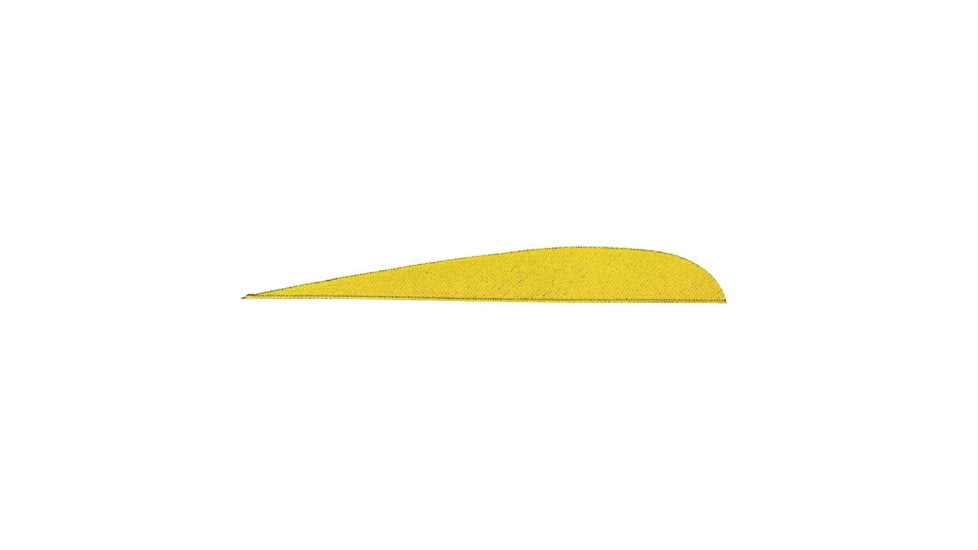 Gateway Feathers, Neon Yellow 5 in. RW 100 pk. 500RPSFY-100