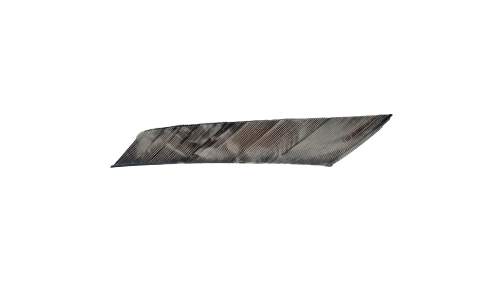 Gateway Mako Feathers, 3.125in, lW, 50 Pack, Bark, 318LITBR-50