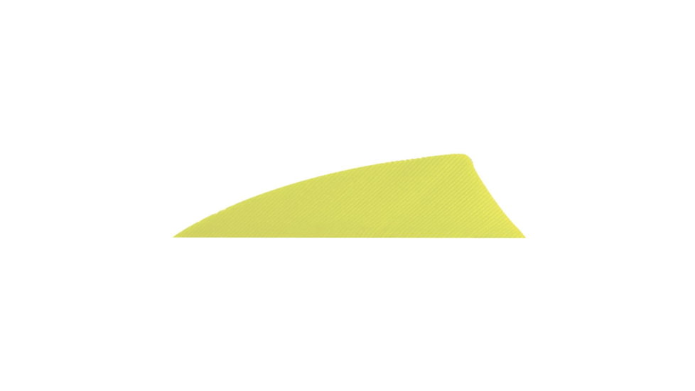 Gateway Rayzr Feathers, Neon Yellow 2 in. RW 50 pk. 200RRSFY-50