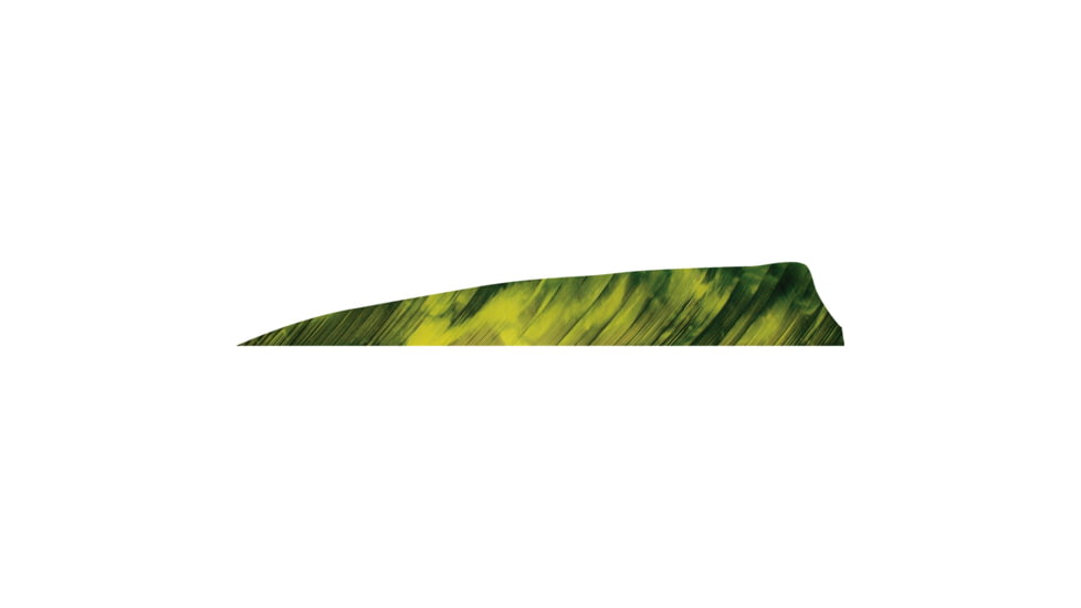 Gateway Shield Cut Feathers 1407007, Yellow, 400LSTYL-50