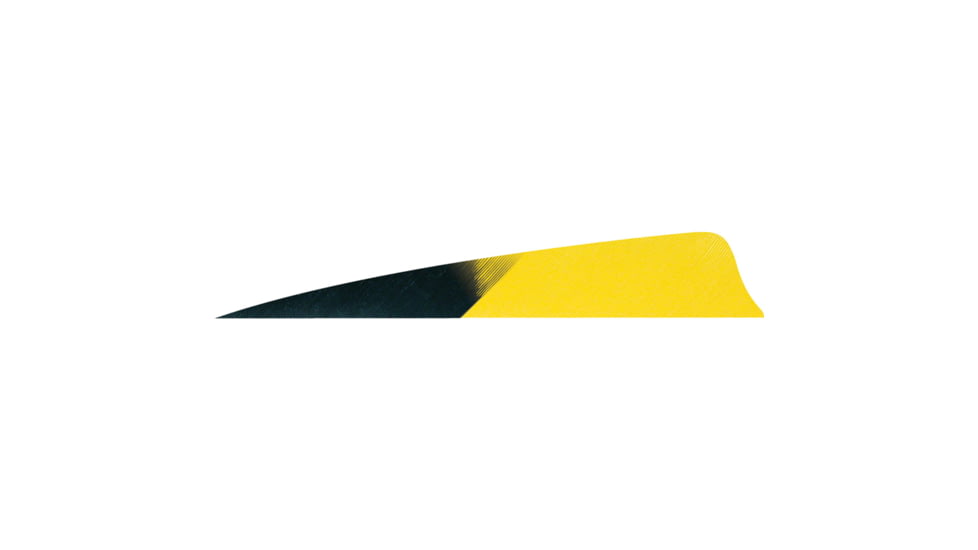Gateway Shield Cut Feathers 1407086, Yellow, 400RSKSY-50