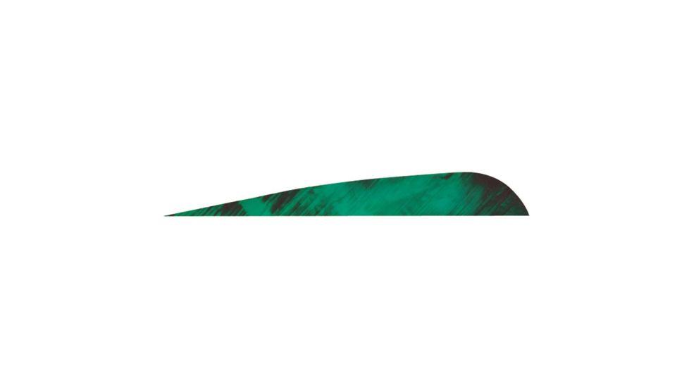 Gateway Tre-Bark Feathers, Tre-Green 4 in. RW 100 pk. 400RPTGN-100