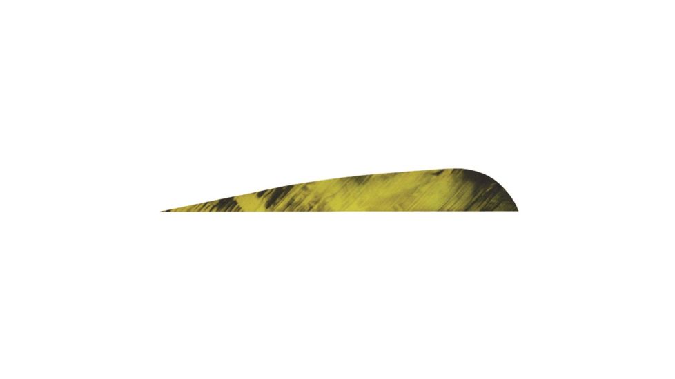 Gateway Tre-Bark Feathers, Tre-Yellow 4 in. RW 100 pk. 400RPTYL-100