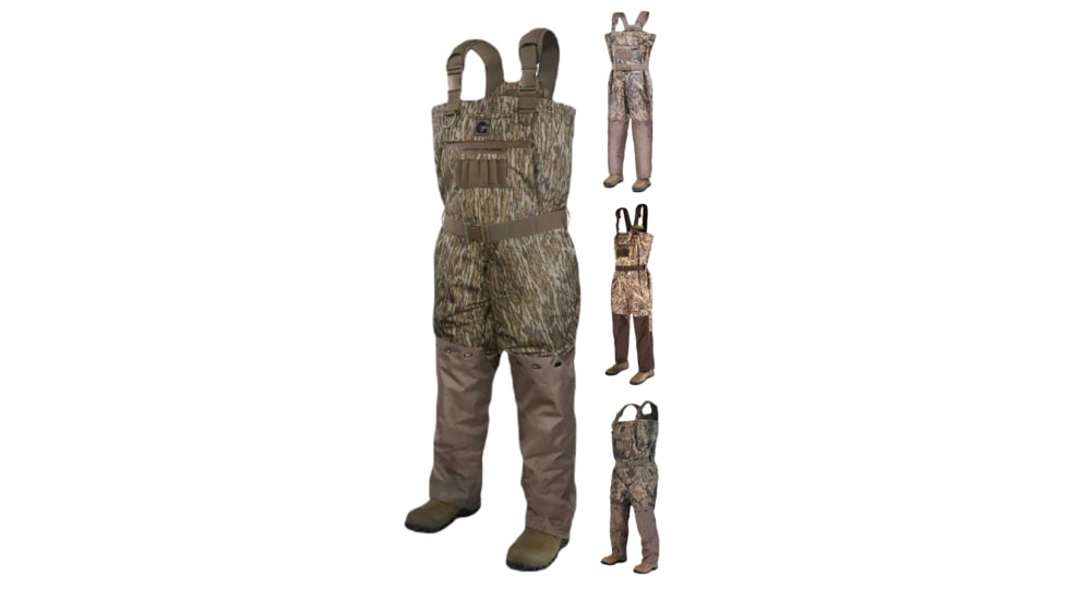 Gator Waders Shield Insulated Waders - Men's, Mossy Oak Bottomland, Mossy Oak Habitat, Realtree Max-7, Realtree Timber