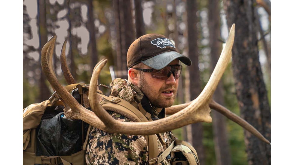 Gatorz Blastshield Sunglasses, Black Logo, Black Frame, Ballistic Shooting Day - Low Light Array Lens, 841235126369