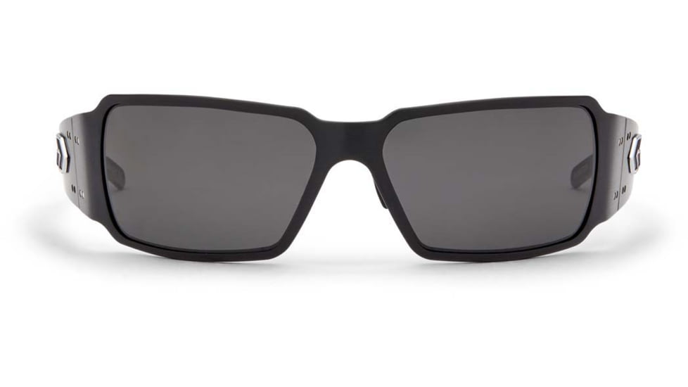 Gatorz Boxster Sunglasses, Black Frame, Grey Polarized Lens BOXBLK01P