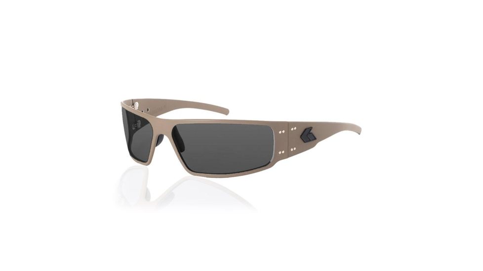 Gatorz Cerakote Magnum Single Vision Prescription Sunglasses, Cerakote Coyote Tan Frame, MAGCTN01SV