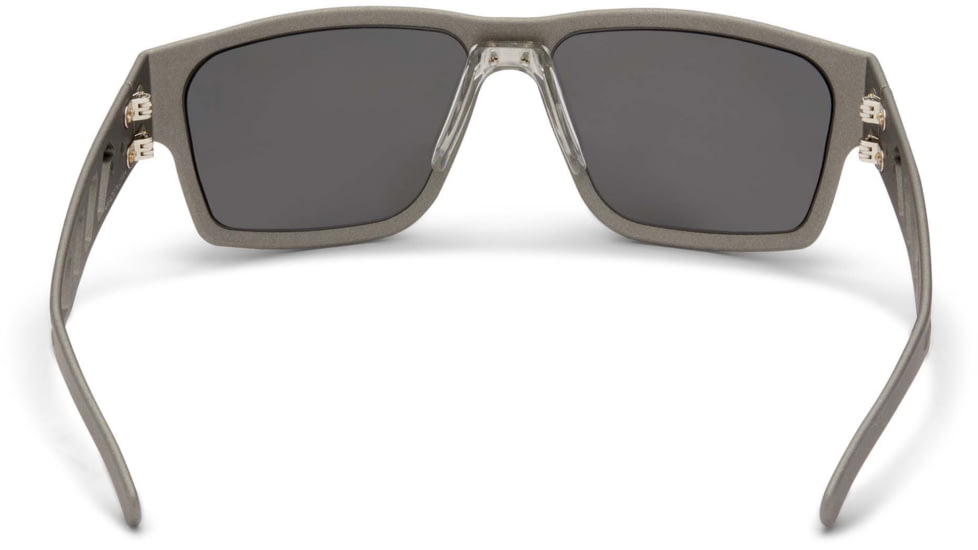 Gatorz Delta M4 Sunglasses, Gun Metal Frame, Smoke Polarized Lens, Matte Black Plug, GZ-05-111