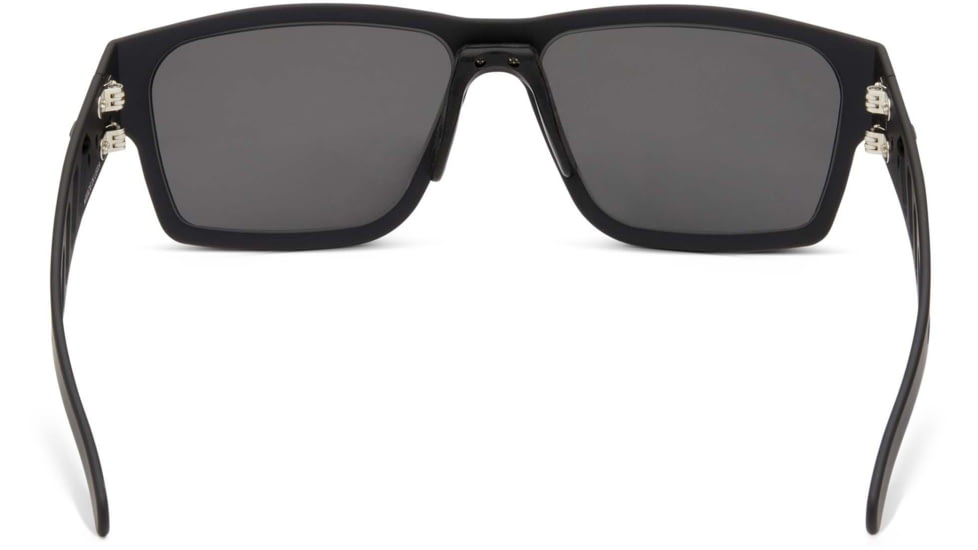 Gatorz Delta M4 Sunglasses, Matte Black Frame, Smoke Polarized Lens, Matte Black Plug, GZ-05-011