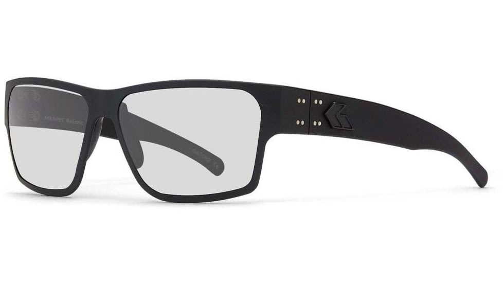 Gatorz Delta Milspec Ballistic Glasses, Blackout Frame, Photochromic w/Anti-Fog Lens, GZ-04-005