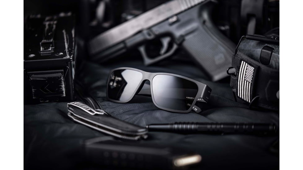 Gatorz Delta Sunglasses, Blackout Frame, Digitally Optimzed Polarized, GZ-04-010