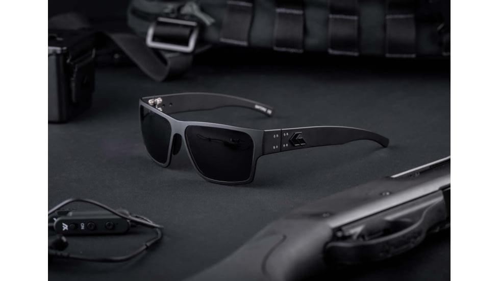 Gatorz Delta Sunglasses, Blackout Frame, Digitally Optimzed Polarized, GZ-04-010