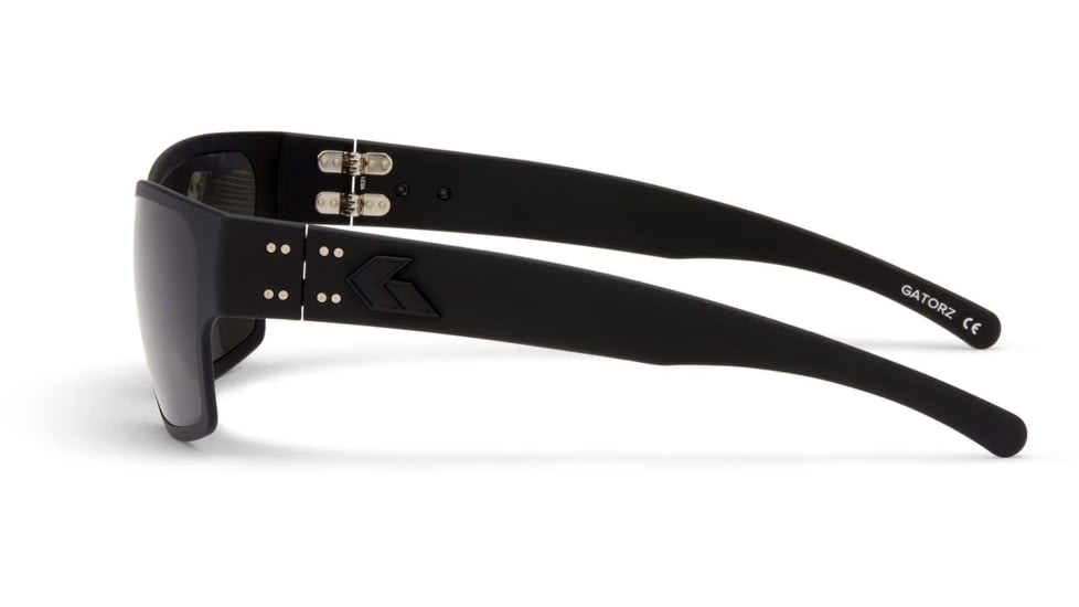 Gatorz Delta Sunglasses, Matte Black Blackout Frame, Smoked Lens, GDELMTBLK01MBP