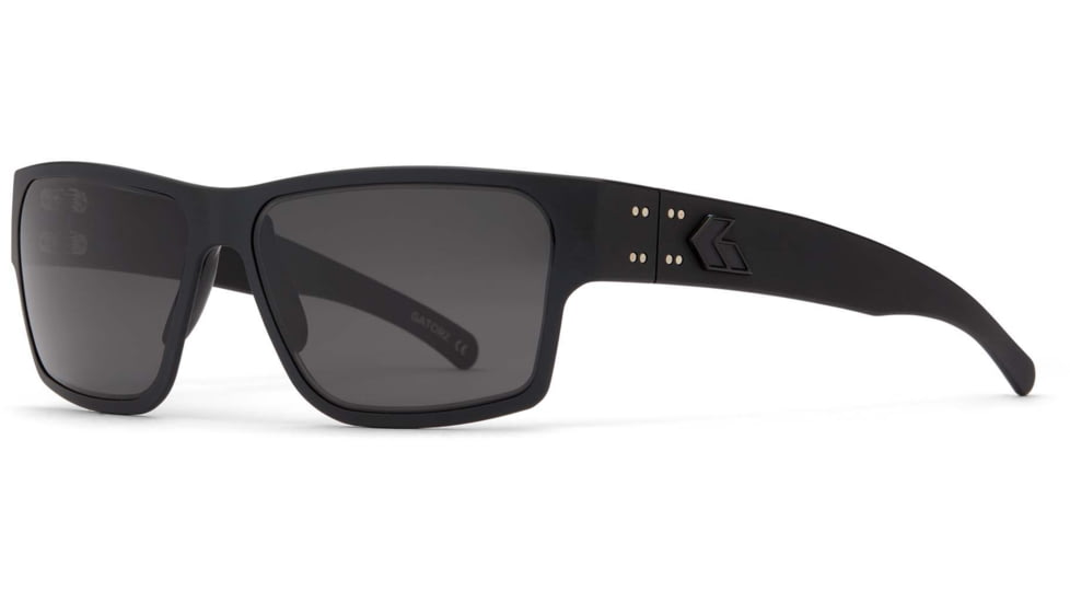 Gatorz Delta Sunglasses, Matte Black Blackout Frame, Smoked Lens, GDELMTBLK01MBP