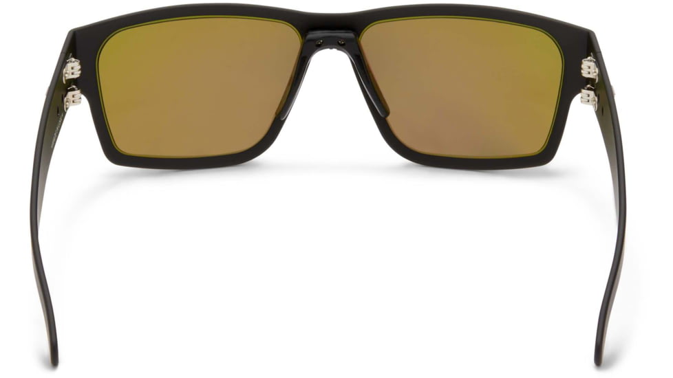 Gatorz Delta Sunglasses, Matte Black Frame, Brown Polarized w/Green Mirror Lens, GDELMTBLK03P-G