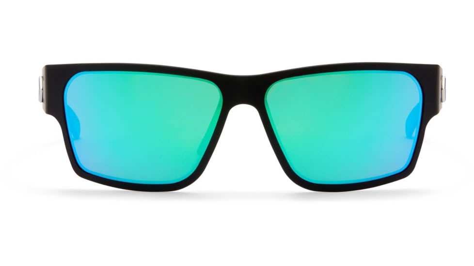Gatorz Delta Sunglasses, Matte Black Frame, Brown Polarized w/Green Mirror Lens, GDELMTBLK03P-G