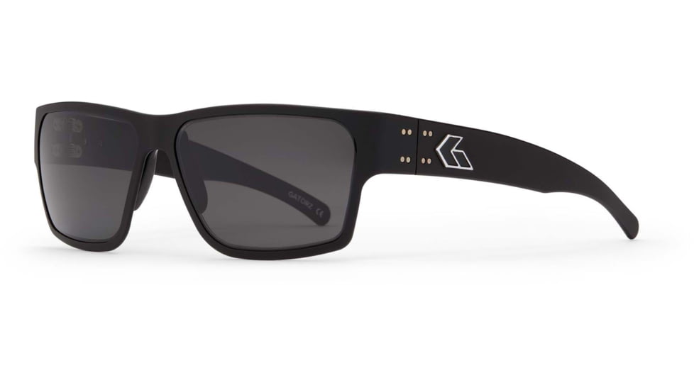Gatorz Delta Sunglasses, Matte Black Frame, Smoked Lens, GDELMTBLK01