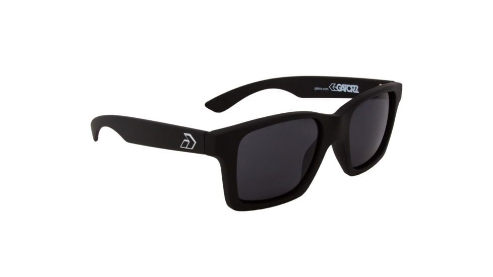 Gatorz Iammbk01pBkm Iam Matte Black Frame Polarized Grey Lens Sunglasses
