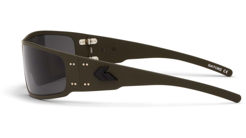 Gatorz Magnum Cerakote Tungsten / Grey Polarized Sunglasses, GZ-01-211