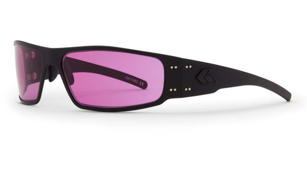 Gatorz Magnum Milspec Ballistic Z87.1 Sunglasses, Blackout Frame, Shooting Day, w/Anti-Fog Lens, GZ-01-028