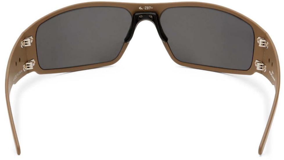 Gatorz Magnum Milspec Ballistic Z87.1 Sunglasses, Cerakote Tan Frame, Smoke w/Anti-Fog Lens, GZ-01-302
