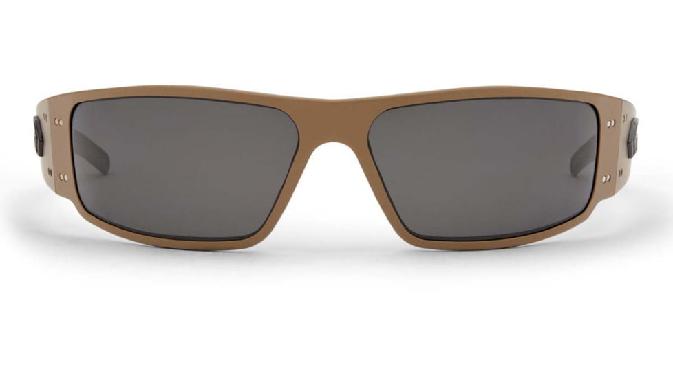 Gatorz Magnum Milspec Ballistic Z87.1 Sunglasses, Cerakote Tan Frame, Smoke w/Anti-Fog Lens, GZ-01-302