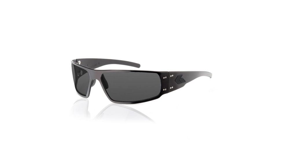 Gatorz Magnum Progressive Prescription Sunglasses, Black - Blackout Frame, MAGBLK01MBPPR