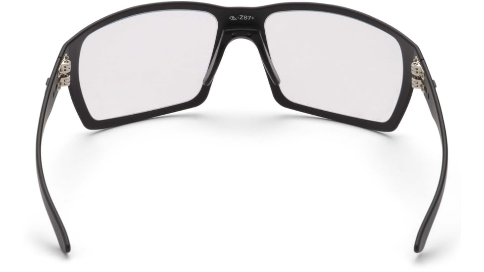 Gatorz Marauder Glasses, MILSPEC Ballistic Z87.1 Clear Lens w/Anti-Fog, Black Cerakote, One Size, GZ-12-402