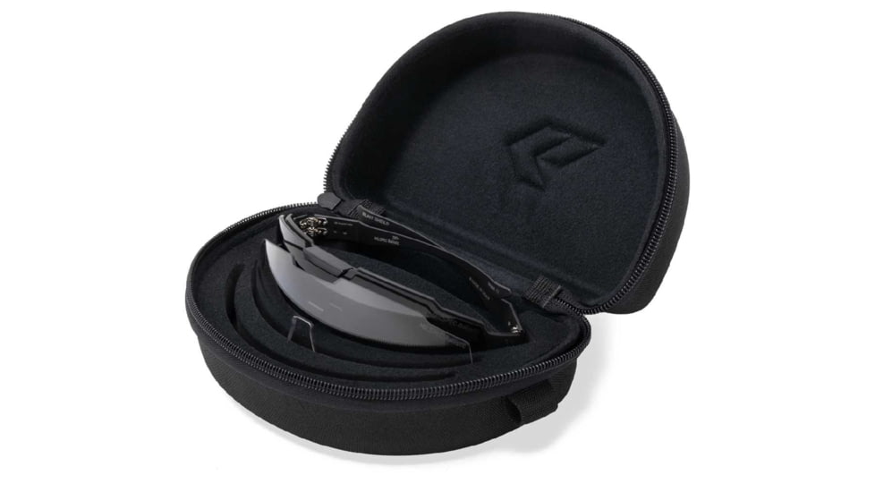 Gatorz Milspec Ballistic Z87.1 Sunglasses, Black Cerakote Frame, Smoke - Clear Array Lens, Blackout Logo, One Size, GZ-10-493