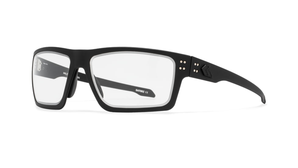 Gatorz Sentix Glasses, Inferno Photochromic w/ Anti-Fog, Black/Matte Black Logo, Medium, GZ-18-404