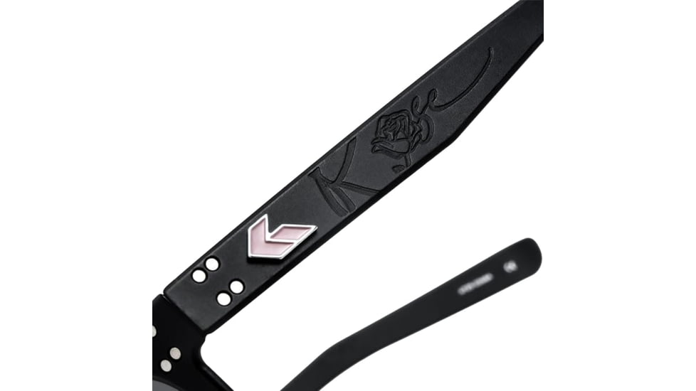 Gatorz Sig Sauer Rose by Sig Sauer Wraith, Rose Logo, Smoke Opz Polarized, Black, Medium, 841235129803