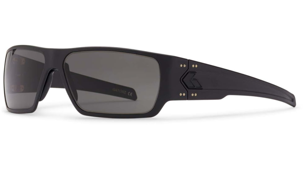 Gatorz Specter Sunglasses, Cerakote Blackout Frame, Smoke Polarized, GZ-08-410