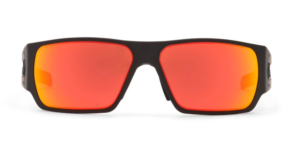 Gatorz Specter Sunglasses, Cerakote Blackout Frame, Smoke Polarized w/Sunburst Mirror Lens, GZ-08-413