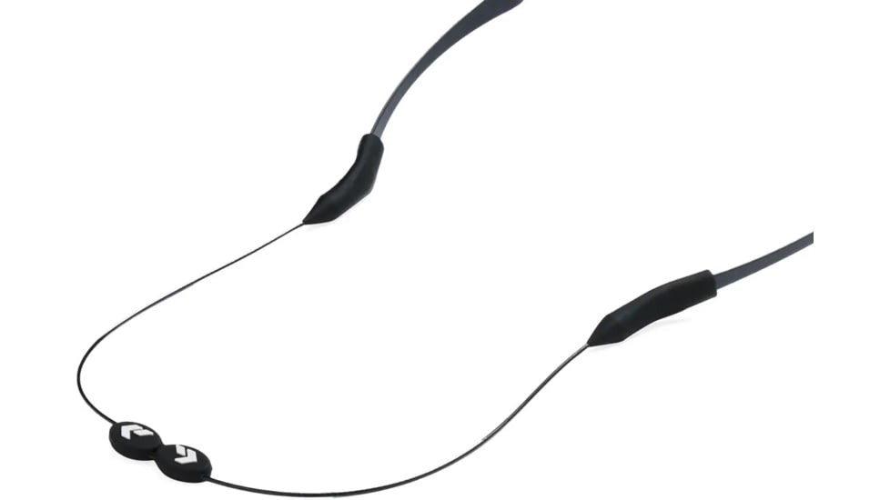 Gatorz Stainless Steel Sunglass Cord, Black, One Size, 841235125362