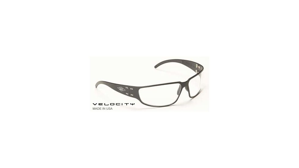 Gatorz Velocity, Black Frame, Clear Lens