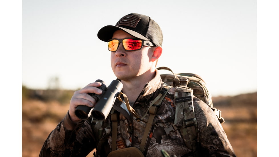 Gatorz Warhawk Sunglasses, Black, Silver Logo, Smoke, Black, One Size, 841235127281